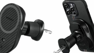 Presentamos PITAKA MagEZ Car Mount Pro 2 Qi2: el cargador de montaje para automóvil MagSafe definitivo para una conectividad perfecta y una carga rápida mientras viaja - Coolsmartphone