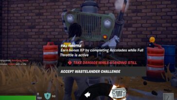 Desafío Wastelander Fortnite