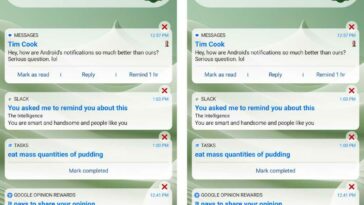 Centro de comando de la pantalla de inicio de Android
