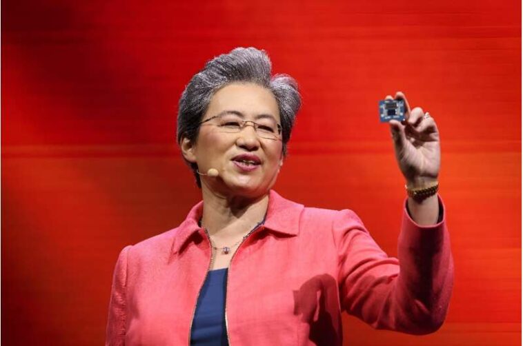 La directora ejecutiva de AMD, Lisa Su, presentó la última línea de productos del gigante de los chips durante un discurso de apertura en Computex 2024 en Taipei.