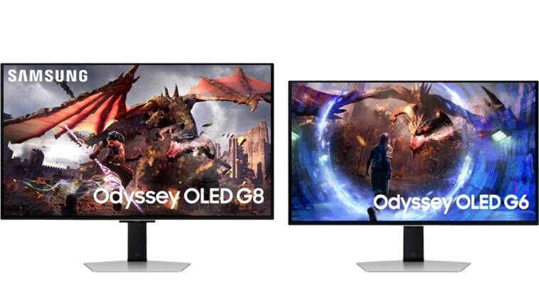 Monitores de juegos Samsung Odyssey OLED