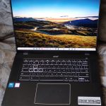 Vista abierta de Acer Chromebook Plus 516 GE