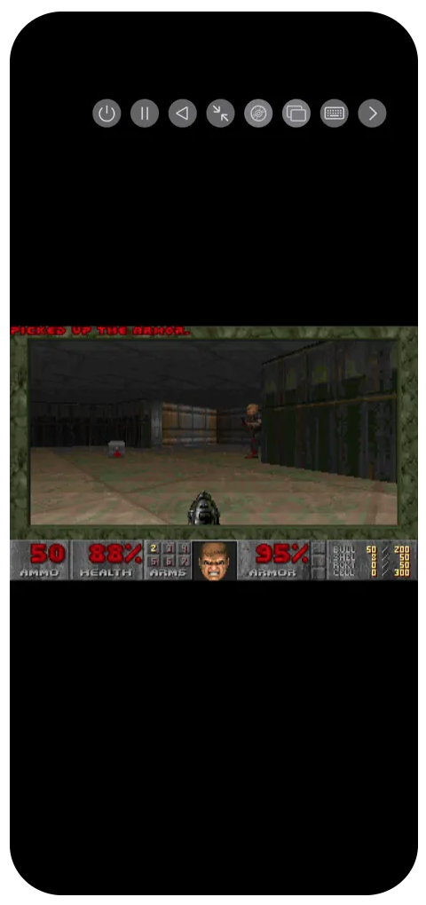 Jugando a Doom en tu teléfono con UTE SE.