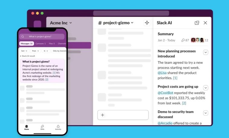 Con la llegada de la IA, Slack añade un nuevo capítulo a su historia