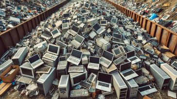 El fin de la vida útil de Windows 10 podría inundar los vertederos con desechos electrónicos