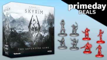 El juego de mesa oficial Skyrim tiene el precio más bajo de la historia durante el Prime Day