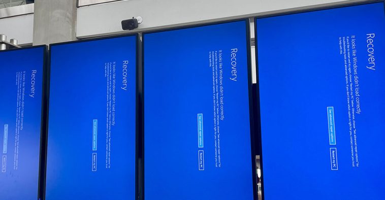 CrowdStrike Windows Blue Screens at Denver International Airport