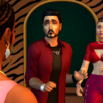 Una confrontación desordenada en Los Sims 4 Enamorados.