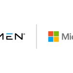 Logotipos de Lumen y Microsoft