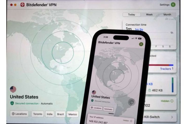 Un consejo técnico: para ocultar su actividad en Internet o su dirección IP, utilice una red privada virtual