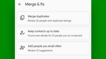 Contactos de Google Android: fusionar y reparar