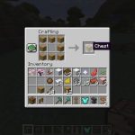 La receta para elaborar un cofre en Minecraft