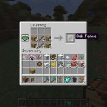 La receta para hacer una valla en Minecraft