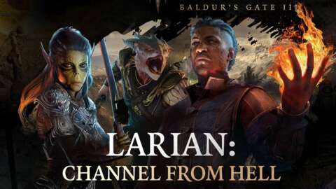 El desarrollador de Baldur's Gate 3 lanza un canal de YouTube "centrado en la comunidad"