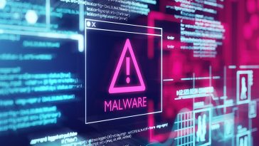 malware alert on computer screen