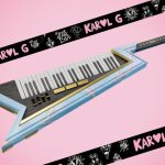 El keytar gratuito de aspecto atractivo que se encuentra al final del Pase del Festival.