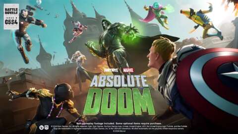 Se revela el nuevo pase de batalla de Marvel "Absolute Doom" de Fortnite, con War Machine y Dr. Doom