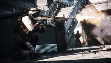 Una escena de Battlefield 3