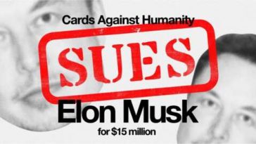 Cards Against Humanity demanda a Elon Musk por 15 millones de dólares