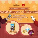 Información de la colaboración entre Genshin Impact y Mcdonald's