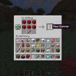 La receta para elaborar un estandarte en Minecraft