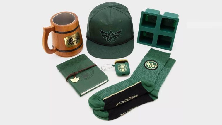 Caja de merchandising de CultureFly x The Legend of Zelda: Tears of the Kingdom