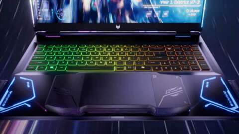 El nuevo concepto de portátil para juegos de Acer tiene algunas ideas similares a las del Switch en su diseño