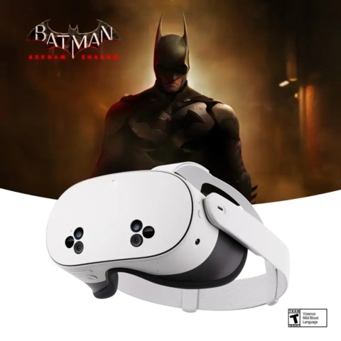 El paquete de lanzamiento de Meta Quest 3S incluye Batman: Arkham Shadow y 6 juegos más por $300