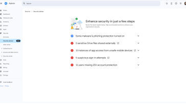 Asesor de seguridad de Google Workspace