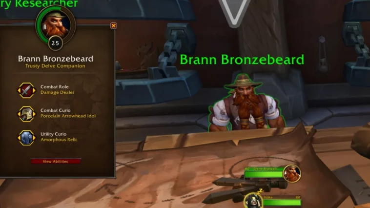 Curiosidades de Brann Barbabronce de World Of Warcraft Tww