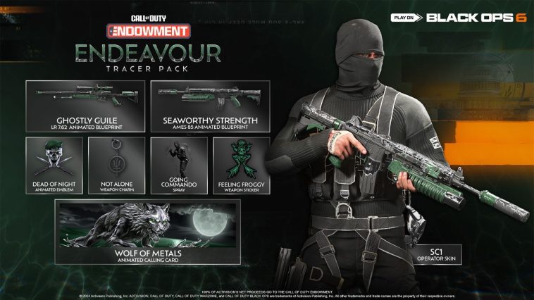 Call of Duty Endowment Endeavour: Paquete de seguimiento