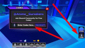 Cómo canjear códigos de Guardianes de anime