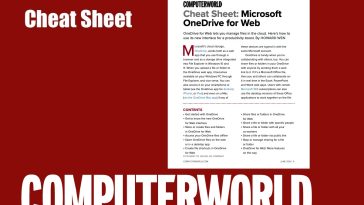 Descargue nuestra hoja de referencia de OneDrive para Web