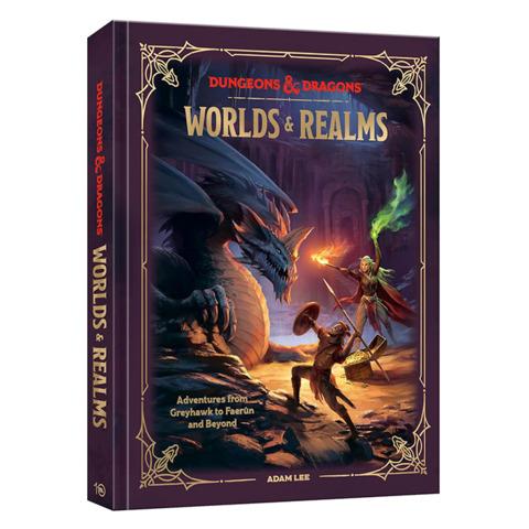 Dungeons & Dragons Worlds & Realms suena como un libro de lectura obligada para los jugadores de D&D