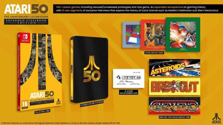 Atari 50: La celebración del aniversario Edición Steelbook ampliada