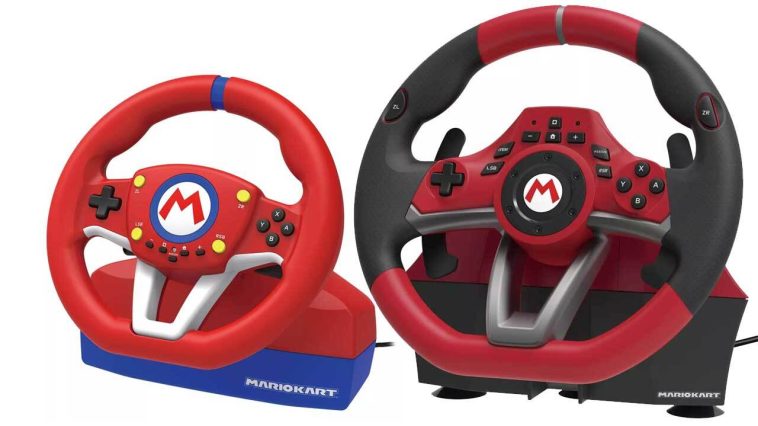 Hori Mario Kart Racing Wheel Pro Mini y Deluxe