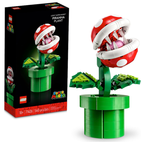 La planta Lego Super Mario Piranha cae al mejor precio hasta ahora en Amazon