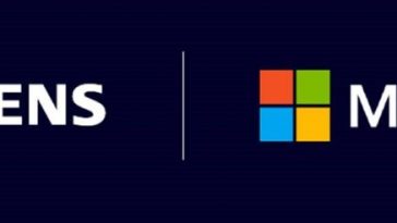 Logotipos de Siemens y Microsoft