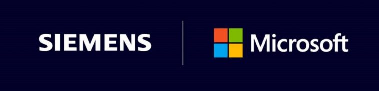 Logotipos de Siemens y Microsoft