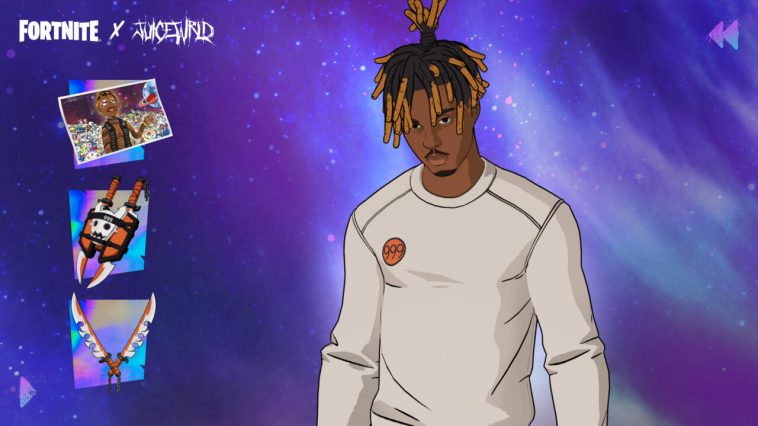 Los jugadores de Fortnite pueden ganar este aspecto de Juice WRLD de forma gratuita.