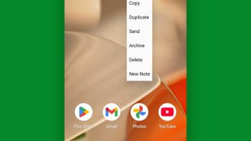 Aplicación de notas flotantes para Android: Compartir