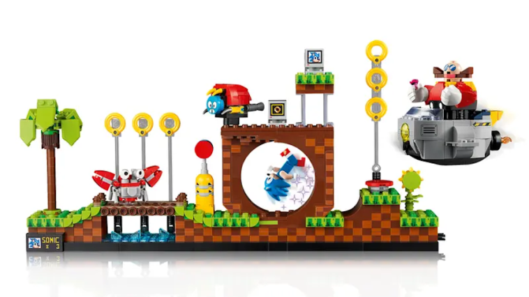 Lego Ideas Sonic the Hedgehog Zona de Green Hill