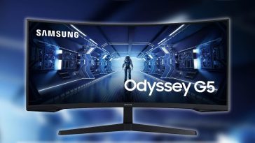 Monitor para juegos Samsung Odyssey G5 de 34 pulgadas