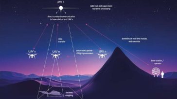 Enjambre inteligente: trabajar en equipo también es relevante para los drones