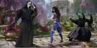 La identidad de Ghostface de Mortal Kombat 1 es un misterio, como en Scream