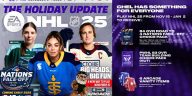 NHL 25 pronto recibirá una gran actualización navideña.