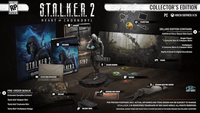 Stalker 2: Edición de coleccionista del corazón de Chernóbil