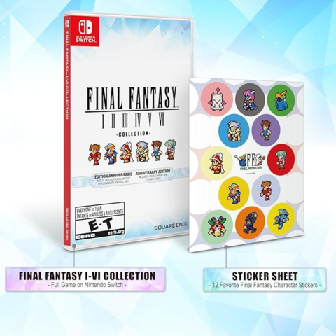 La colección de aniversario de Final Fantasy Pixel Remaster obtiene un gran descuento en Amazon