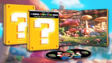 Steelbook de edición limitada de Super Mario Bros. Movie (exclusivo de Walmart)