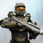 Sólo los más duros sobrevivirán: un personaje del videojuego 'HALO 4' en una conferencia de juegos de Los Ángeles